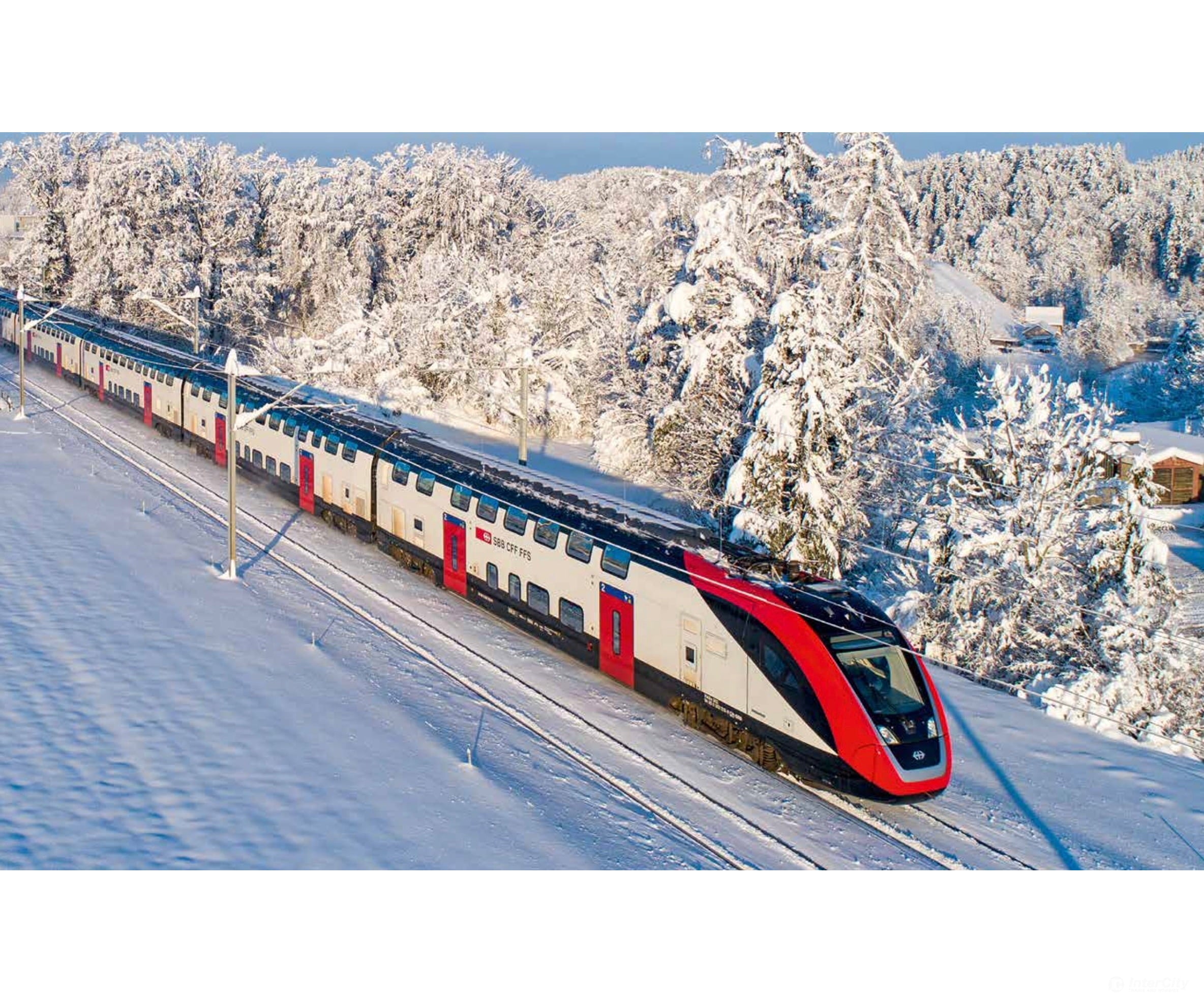 Price Tbd - Roco 7710007 Ho 8-Piece Set: Long-Distance Double-Deck Train Rabe 502 Sbb Era 6 (Dcc