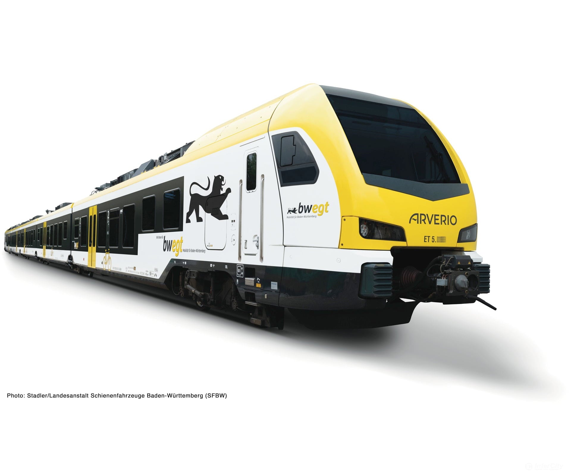 Roco 7720033 HO 5-piece set: Electrical multiple unit ’FLIRT 3’’ Arverio European Locomotives