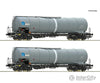 Roco 77463 Ho 2-Piece Set: Tank Wagons Gatx Era 6 European Freight Cars