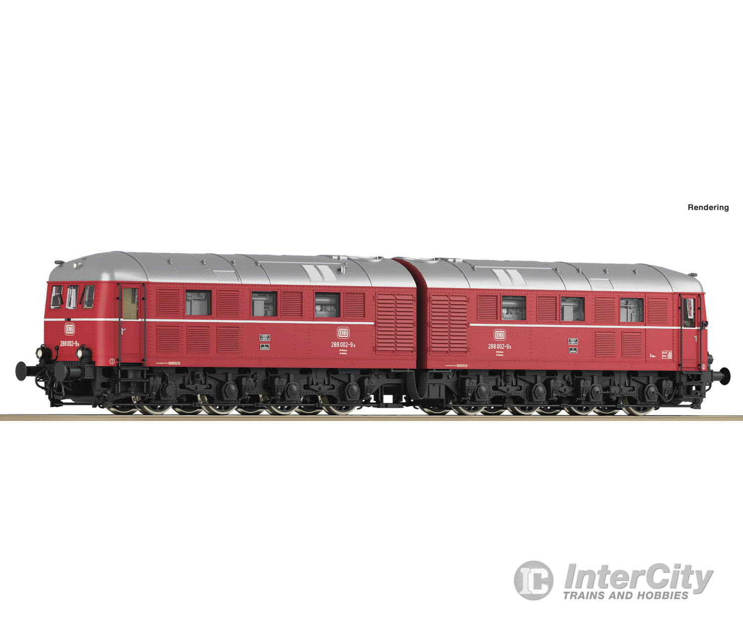 Roco 78116 Ho Diesel - Electric Double Locomotive 288 002 - 9 Db (Marklin Ac Digital Sound Version)