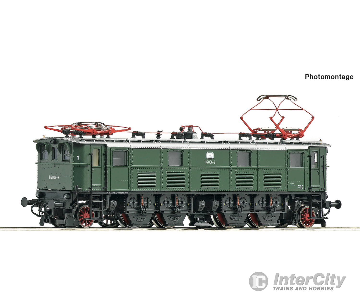 Roco 78463 Ho Electric Locomotive 116 006 - 8 Db (Marklin Ac Digital Sound Version) European