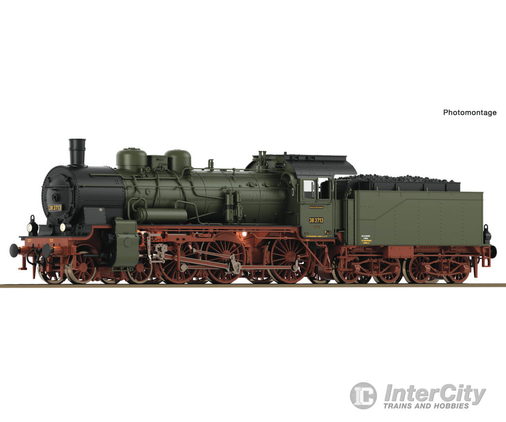 Roco 79396 HO Steam locomotive 38 3713 DRG Marklin AC Digital Sound European Locomotives
