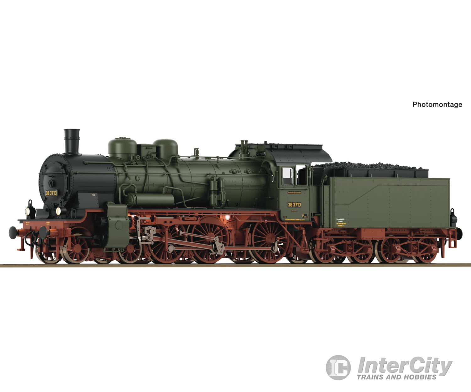 Roco 79396 HO Steam locomotive 38 3713 DRG Marklin AC Digital Sound European Locomotives