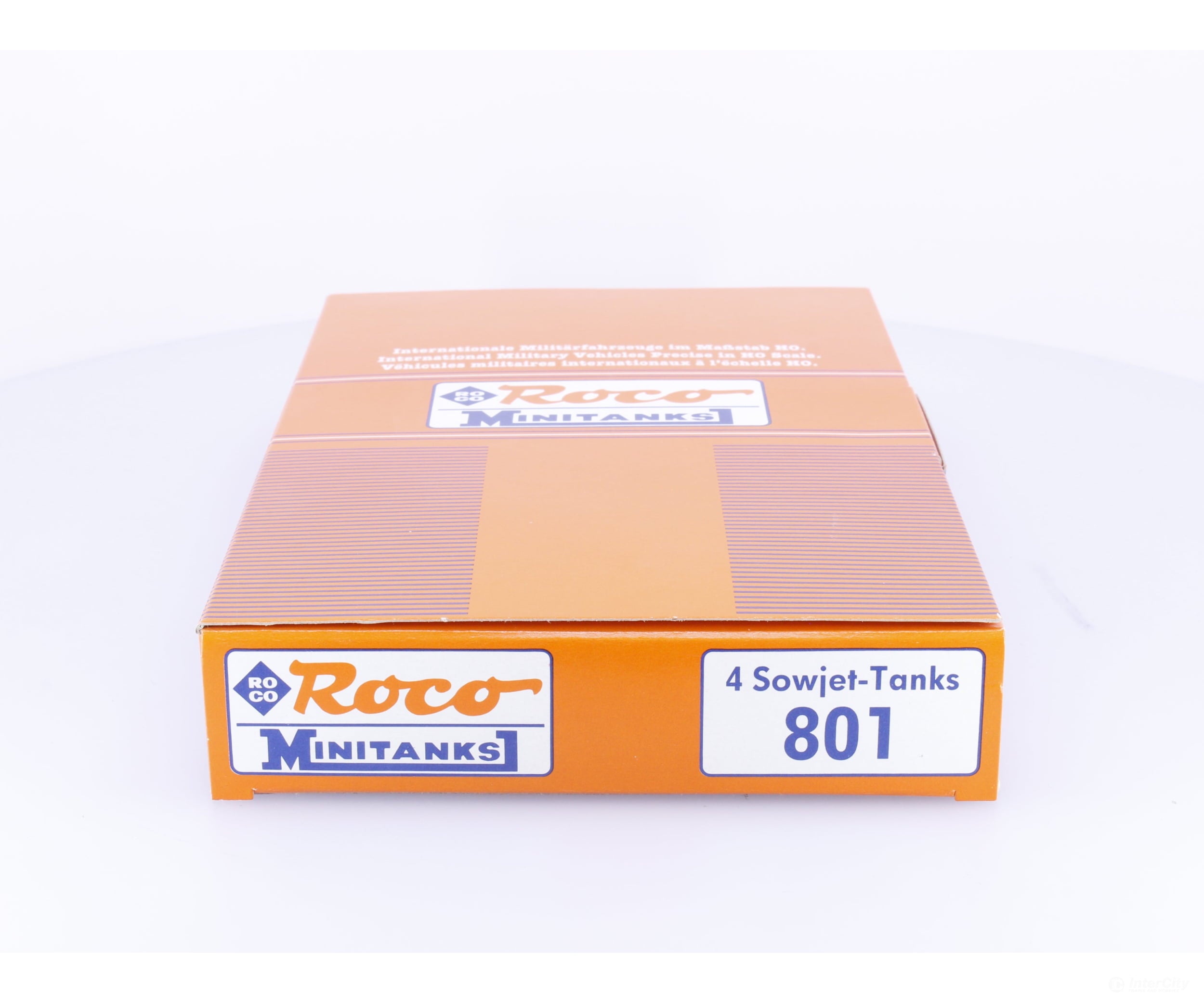 Roco 801 HO 4 Piece Set of Sowjet Soviet Tanks (#11) - Cars & Trucks