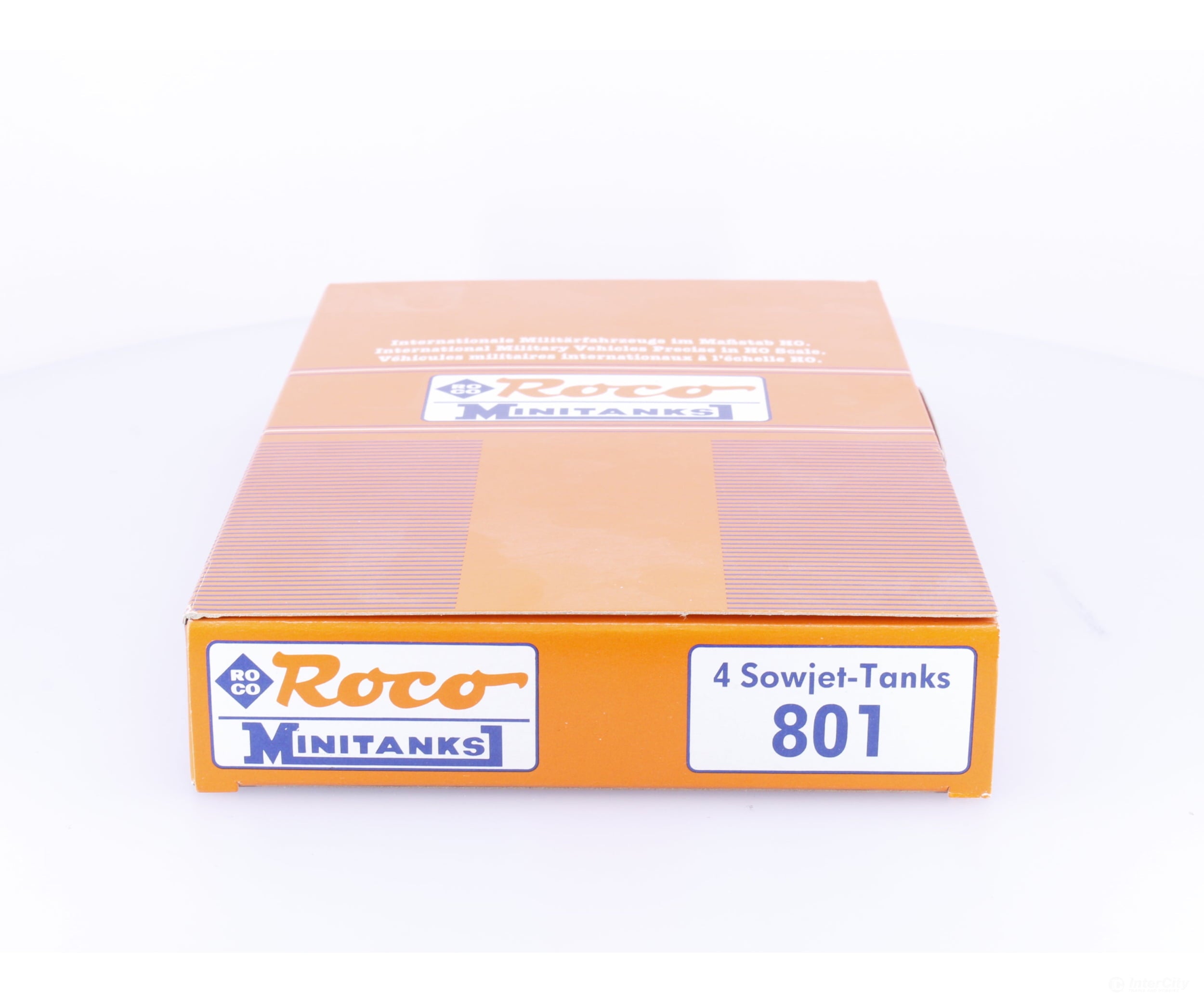 Roco 801 HO 4 Piece Set of Sowjet Soviet Tanks (#4) - Cars & Trucks