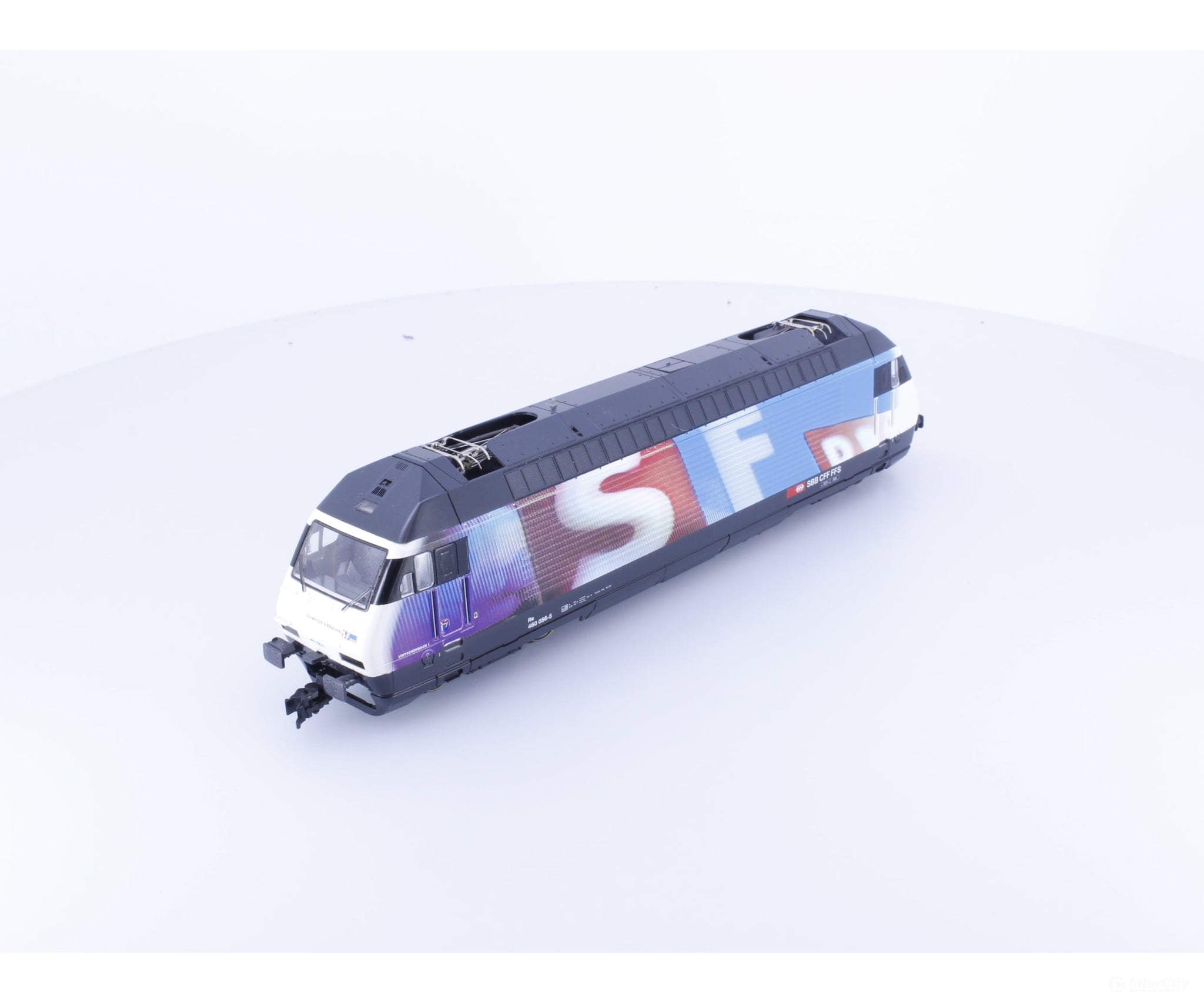 Roco 9703GS HO RE 460 Schweizer Fernschen Roco Club Edition 97/98 DRS E-Lok SBB-CFF-FFS (Switzerland) 056-5 DCC