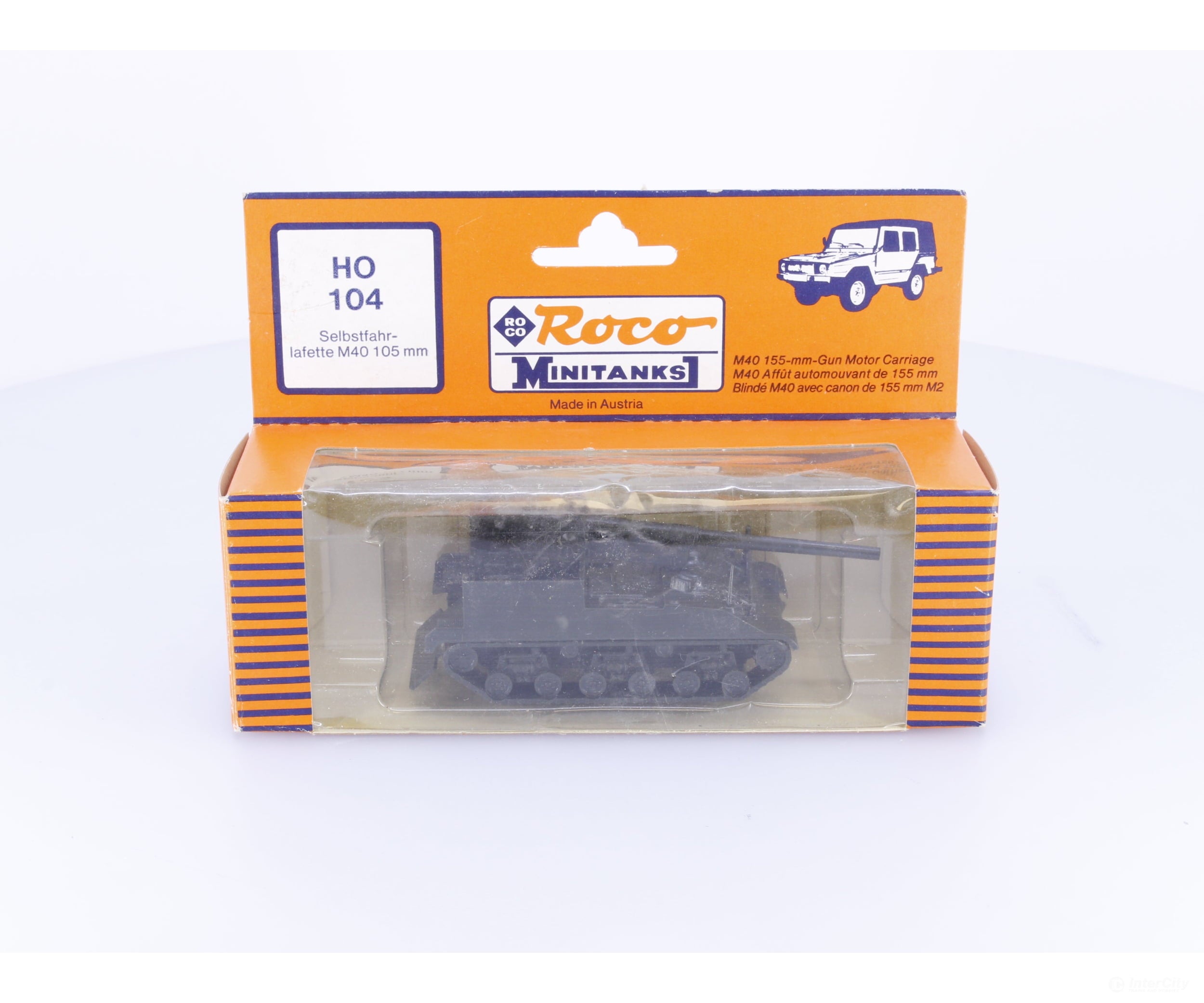 Roco HO 104 HO M40 155mm Gun Motor Carriage (#1) - Cars & Trucks