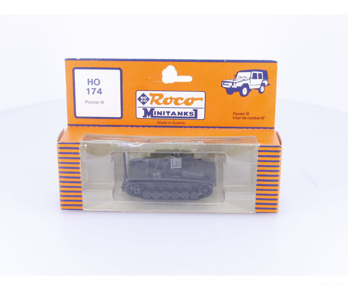Roco HO 174 HO Panzer III Tank (#2) - Cars & Trucks