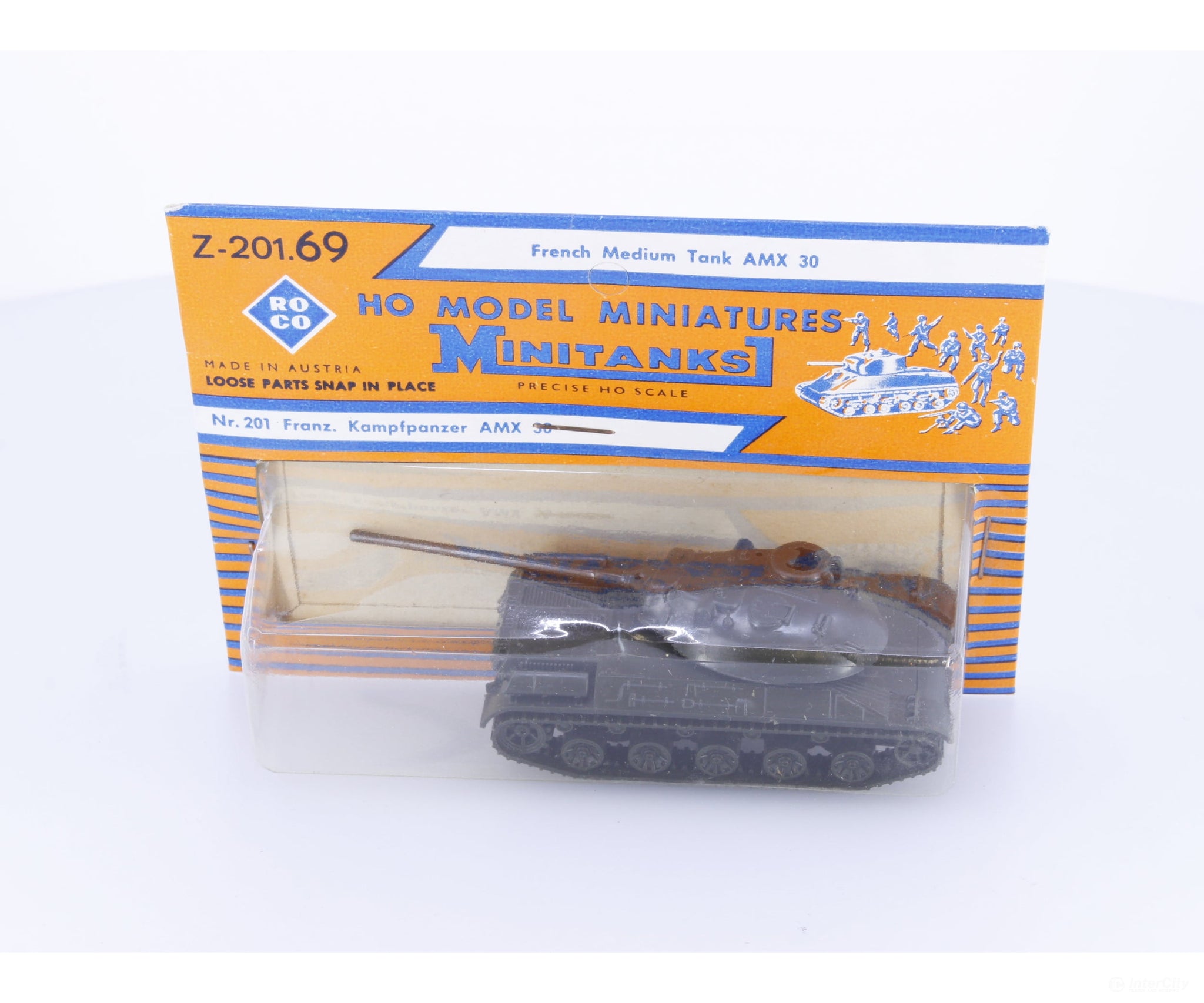 Roco Z-201.69 HO French Medium Tank AMX 30 (#1) - Cars & Trucks