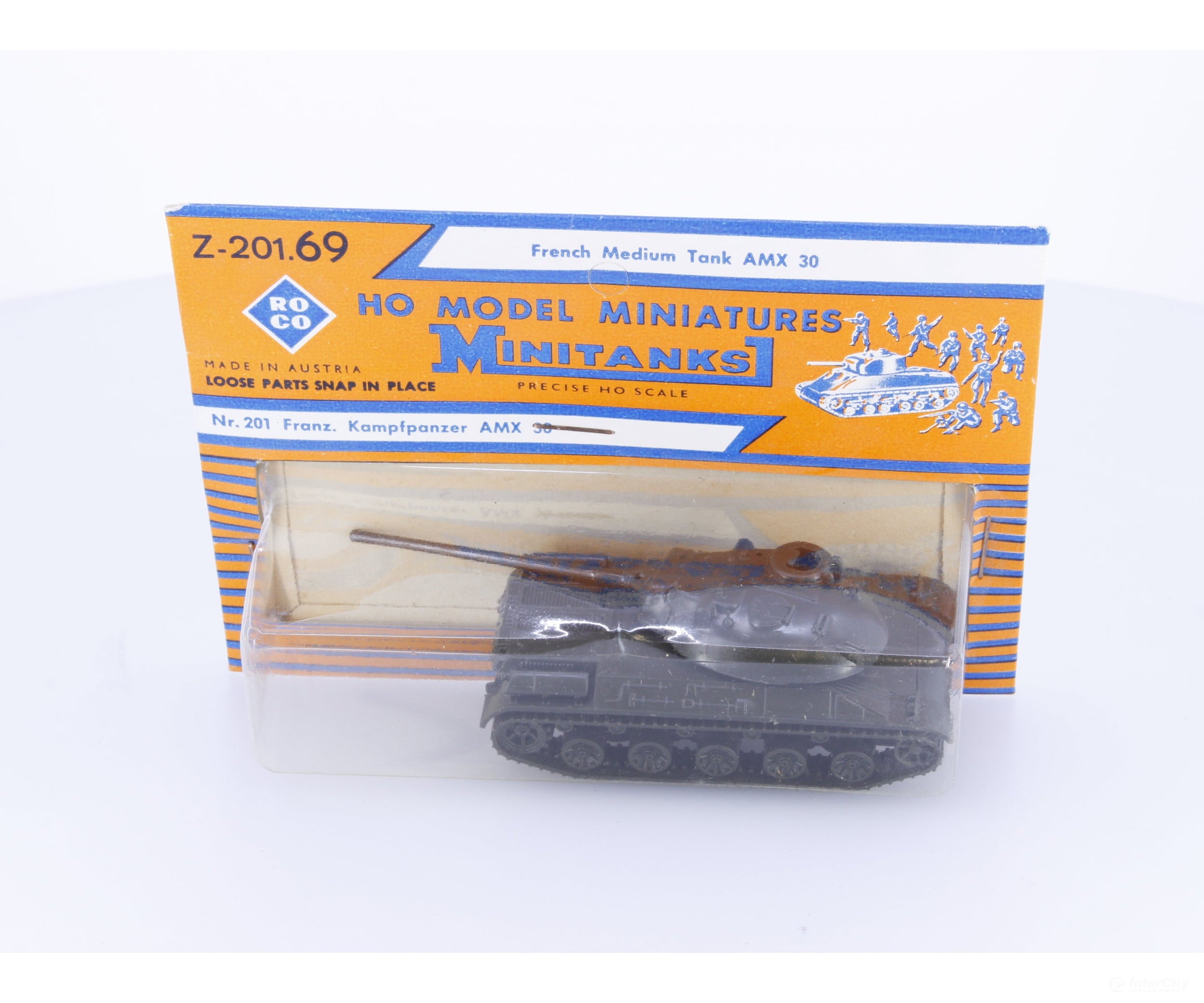 Roco Z-201.69 HO French Medium Tank AMX 30 (#1) - Cars & Trucks