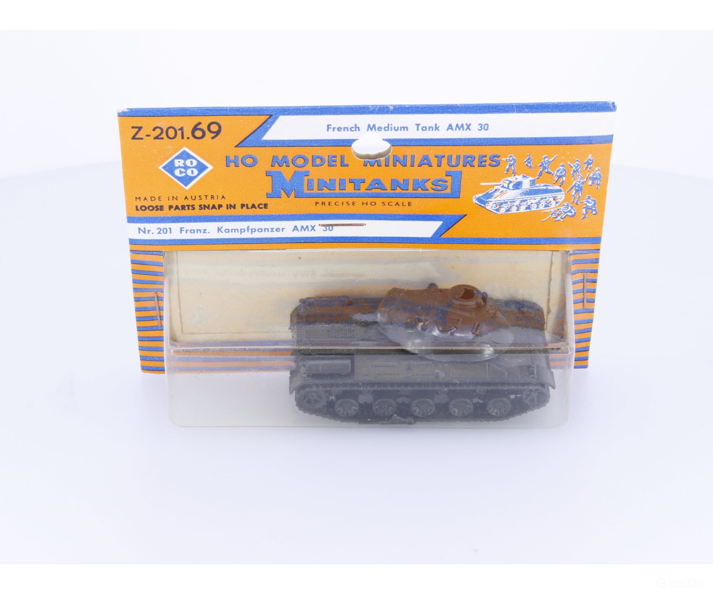 Roco Z-201.69 HO French Medium Tank AMX 30 (#3) - Cars & Trucks