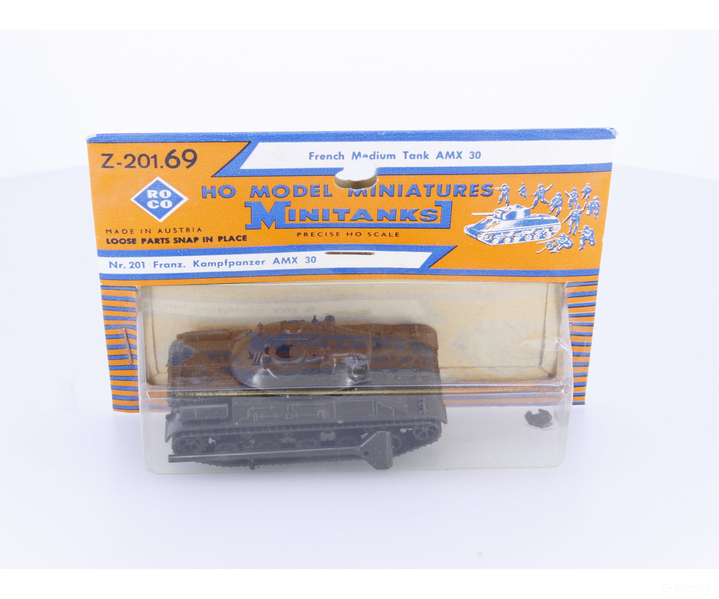 Roco Z-201.69 HO French Medium Tank AMX 30 (#4) - Cars & Trucks