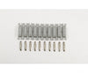 Rokuhan Z A012 Joiner set (10x metal joiners and 10x plastic joiners). Track Accessories