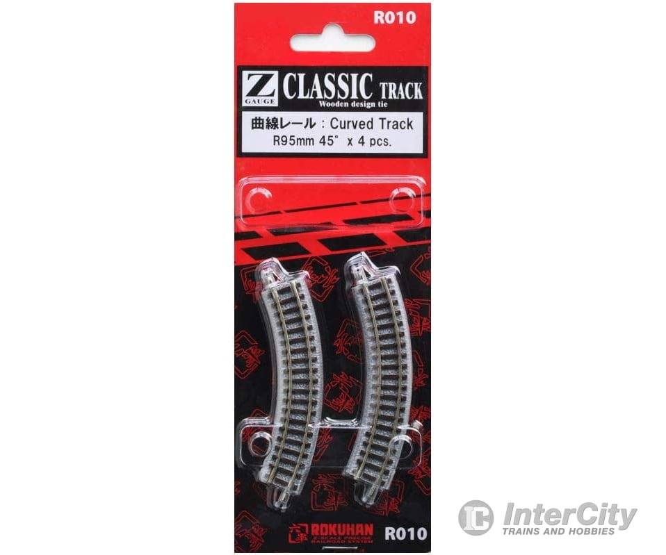Rokuhan Z R010 Curved track R95 45 degree Track & Turnouts