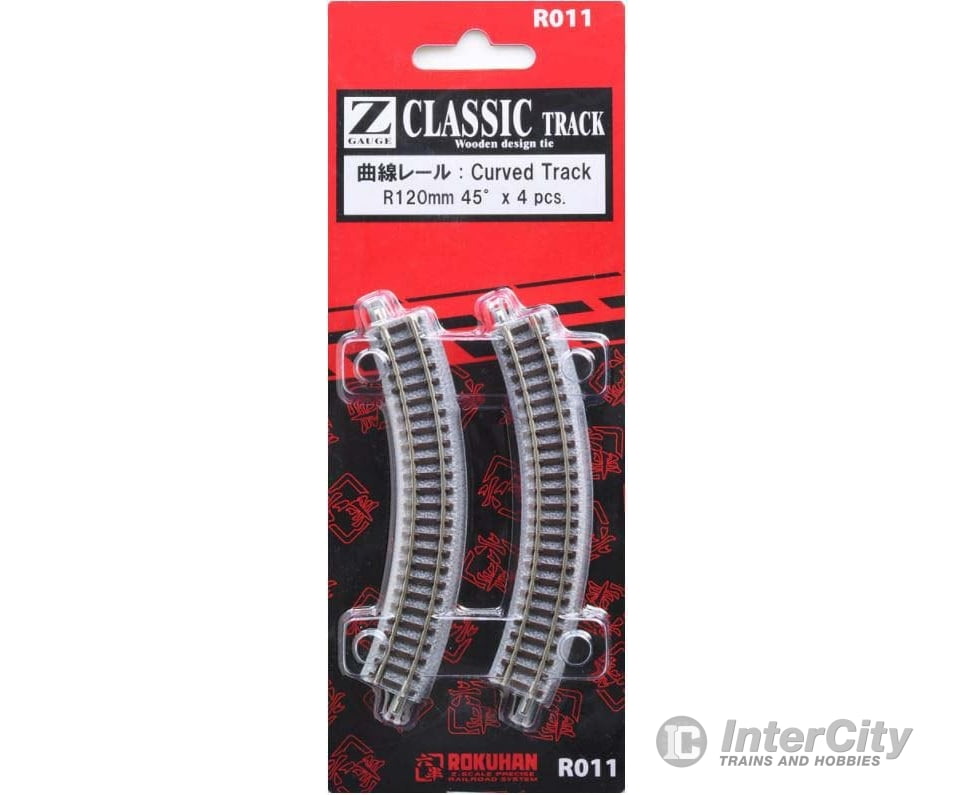 Rokuhan Z R011 Curved track R120 45 degree Track & Turnouts
