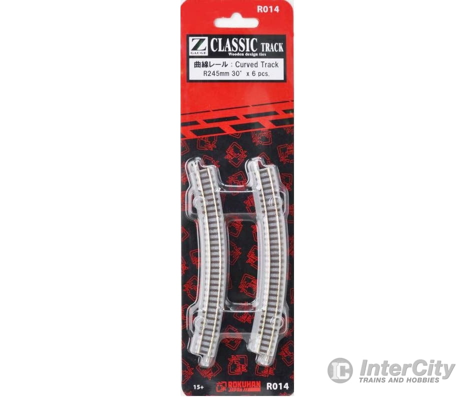 Rokuhan Z R014 Curved track R245 30 degree Track & Turnouts