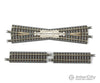 Rokuhan Z R020 13 Degree crossing track with 2x 53.6mm straight tracks Track & Turnouts