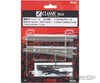 Rokuhan Z R040 Turnout 110mm right with 110mm cut straight track Track & Turnouts