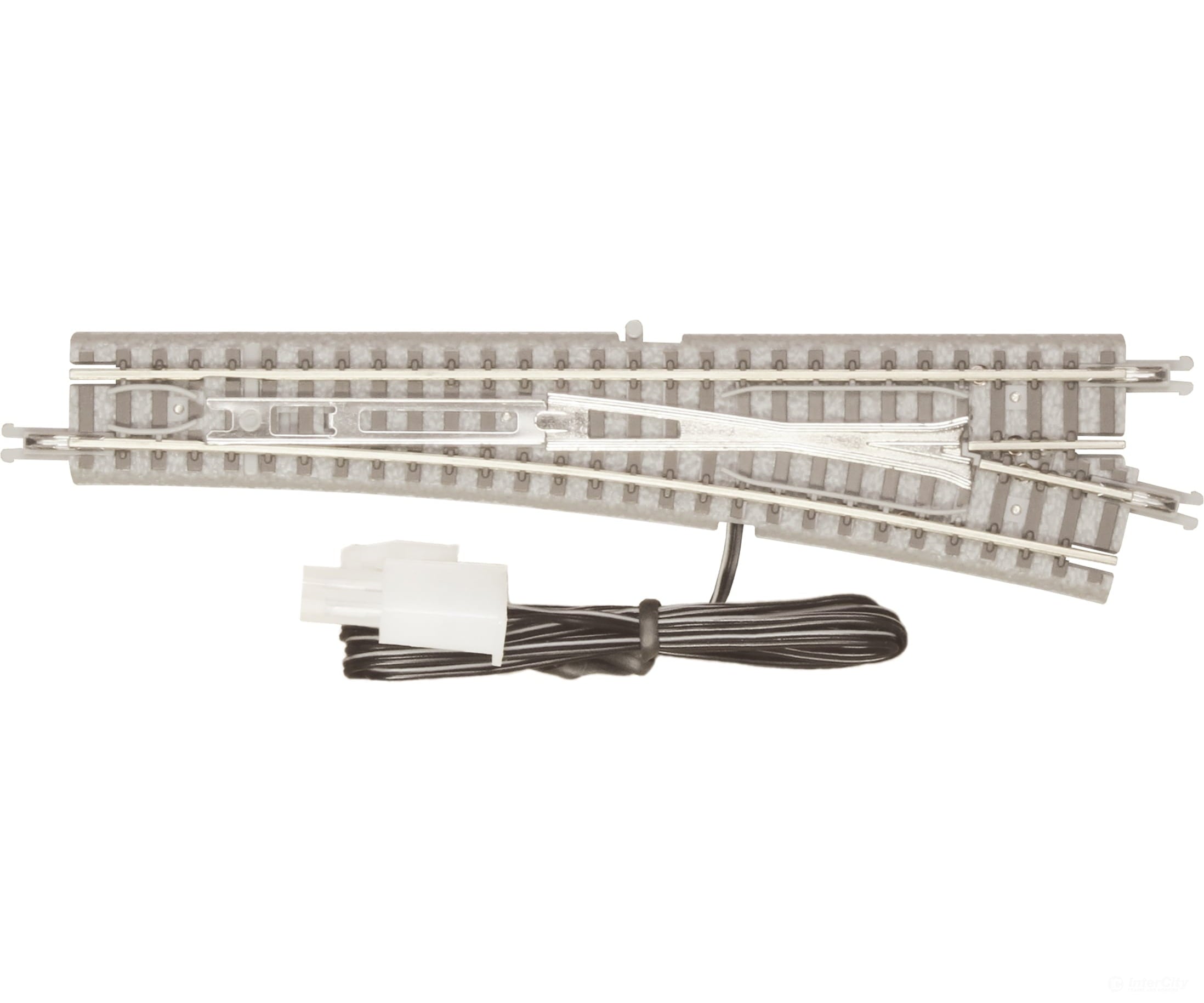 Rokuhan Z R040 Turnout 110mm right with 110mm cut straight track Track & Turnouts