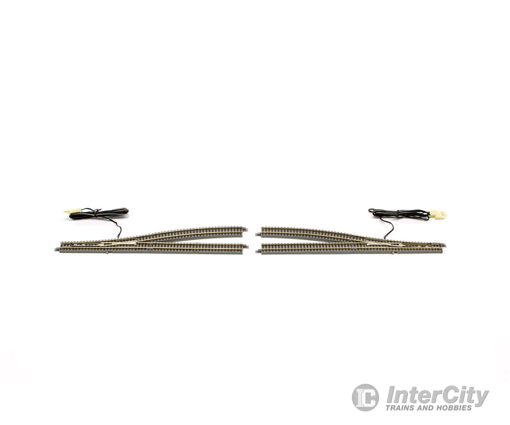 Rokuhan Z R047 Rail set B - siding set. Set contains 1x left hand turnout 1 right hand turnout 2x 490mm curved track