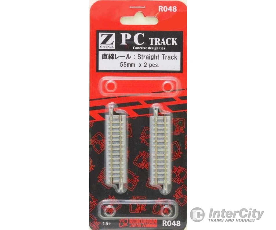 Rokuhan Z R048 PC track 55mm straight Track & Turnouts