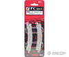 Rokuhan Z R051 195mm - 30 degree curve track with concrete ties Track & Turnouts