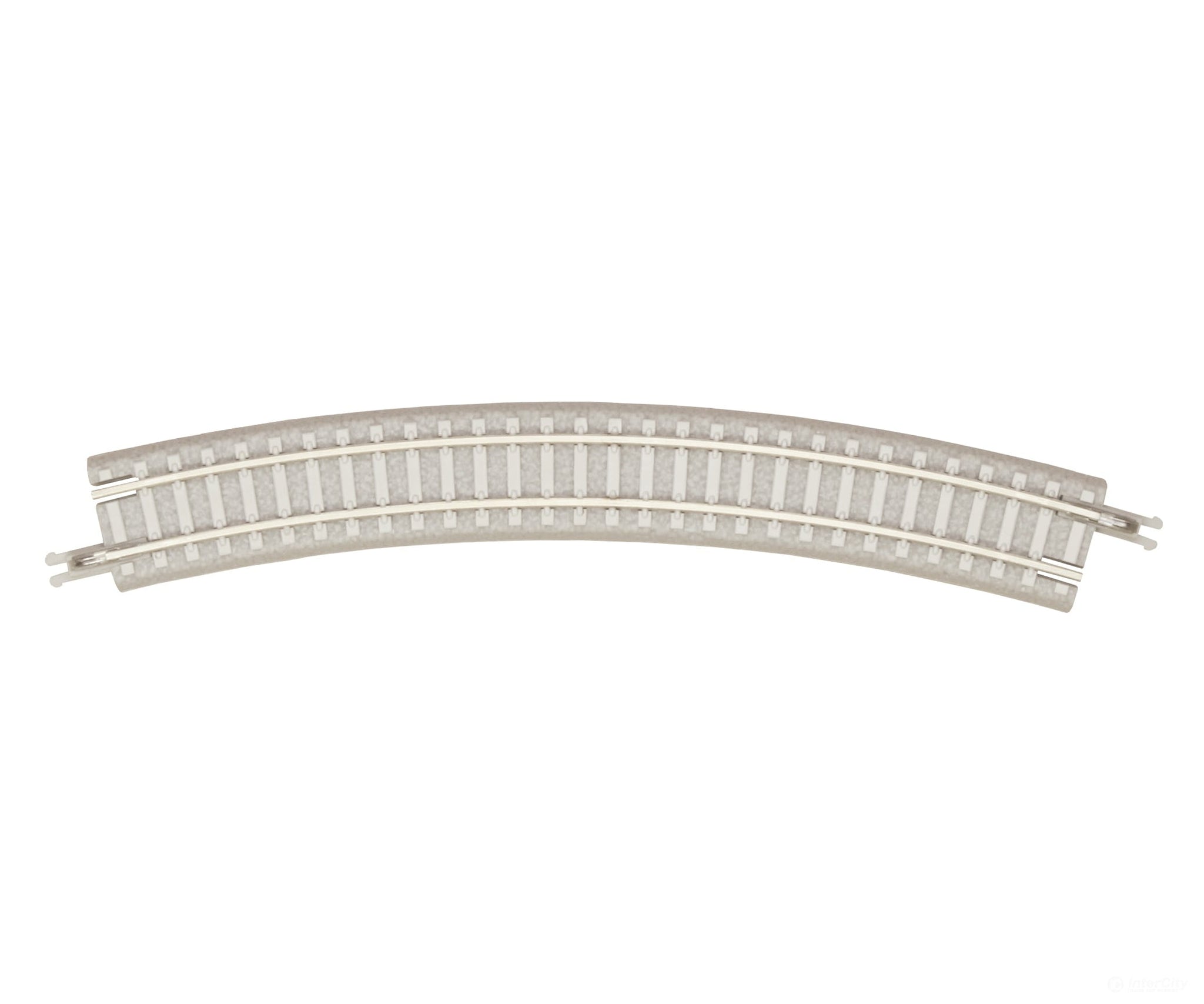 Rokuhan Z R052 220mm - 30 degree curve track with concrete ties Track & Turnouts
