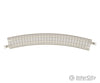 Rokuhan Z R052 220mm - 30 degree curve track with concrete ties Track & Turnouts