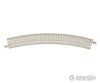 Rokuhan Z R053 245mm 30deg curved track with concrete ties Track & Turnouts