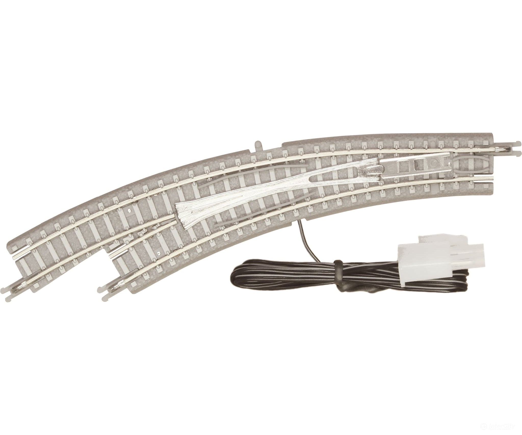Rokuhan Z R057 Left curved turnout R195/R220 set with concrete ties Track & Turnouts