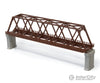 Rokuhan Z R061 Iron bridge single - brown Tunnels & Bridges
