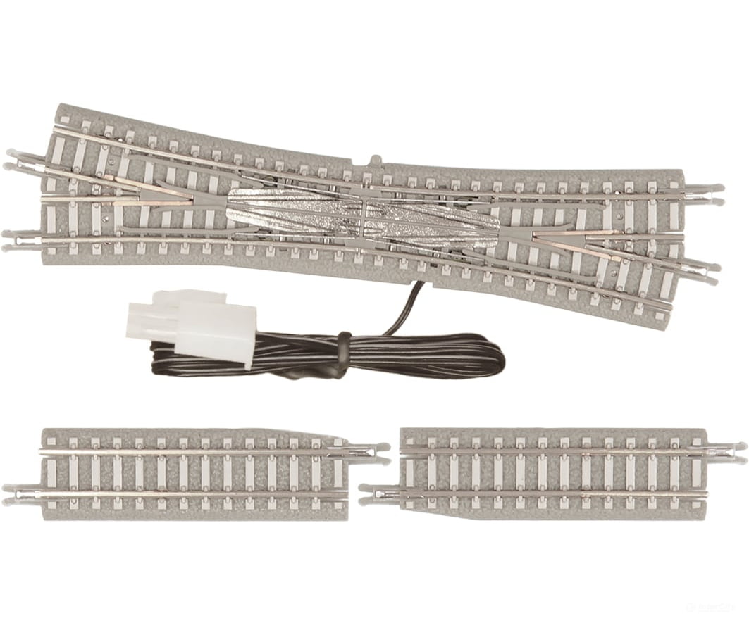 Rokuhan Z R069 PC Double slip turnout w/straight 53.6mm right track Track & Turnouts