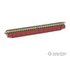 Rokuhan Z R070 Deck girder bridge - dark red Tunnels & Bridges