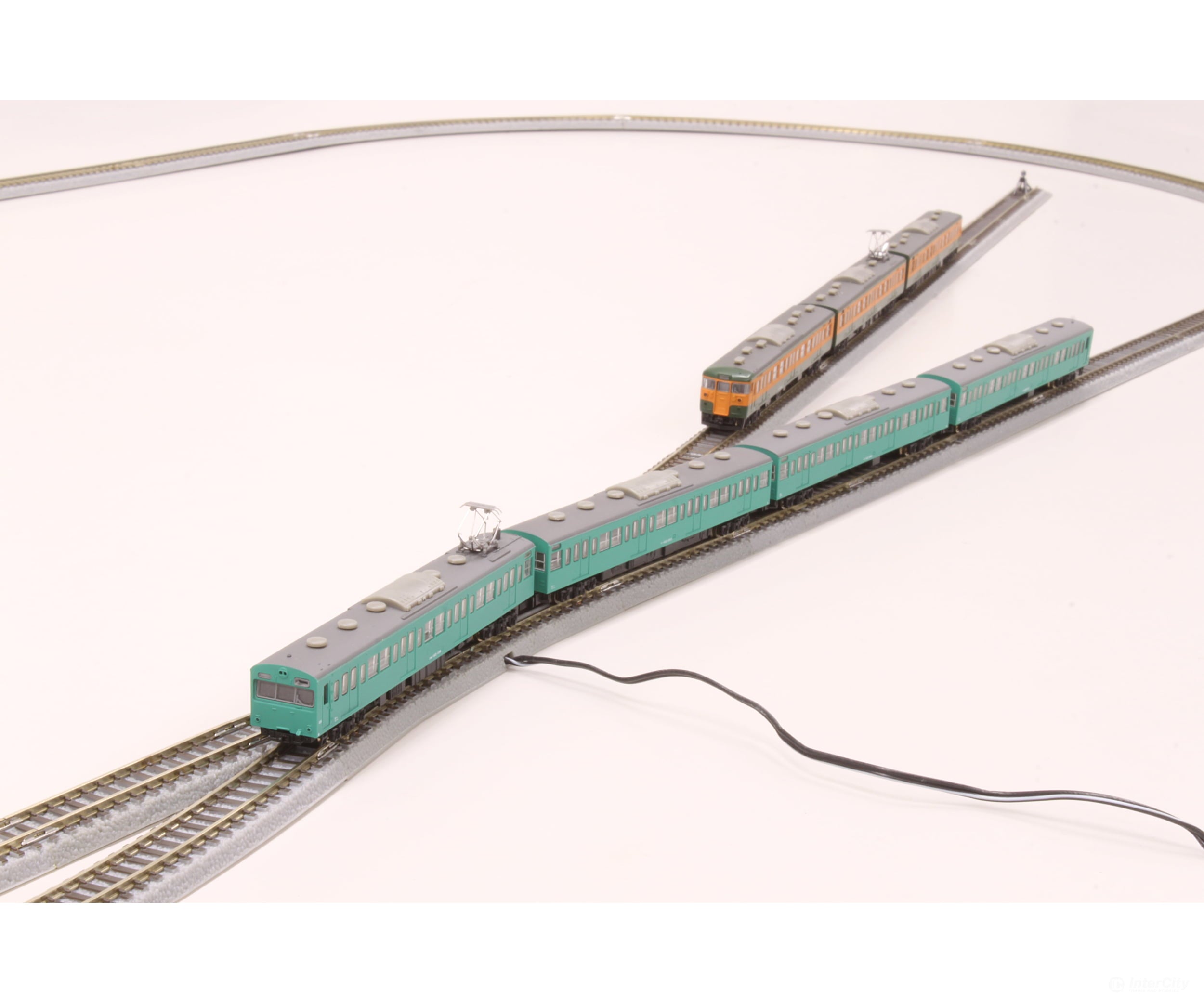 Rokuhan Z R080 Switch Yard Set Track & Turnouts