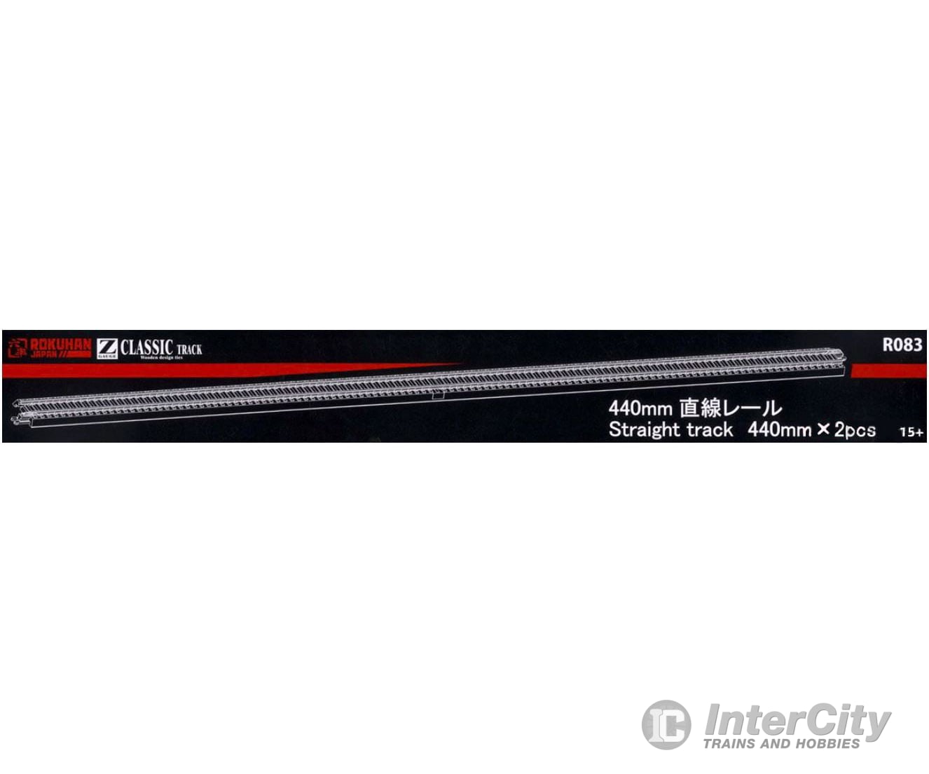 Rokuhan Z R083 Straight track - 440mm Track & Turnouts