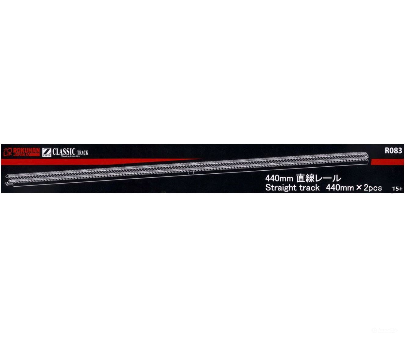 Rokuhan Z R083 Straight track - 440mm Track & Turnouts