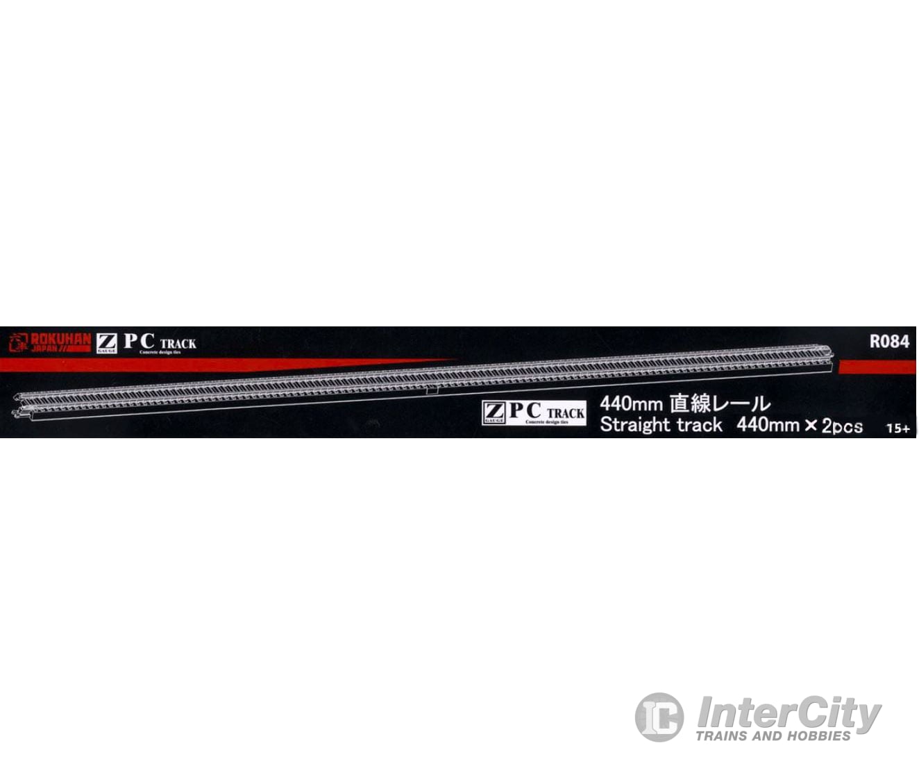 Rokuhan Z R084 Straight track - 440mm Track & Turnouts
