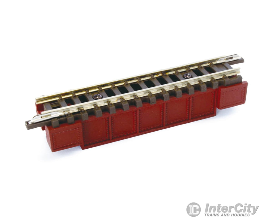 Rokuhan Z R085 Deck girder bridge (Dark red) 55mm Tunnels & Bridges