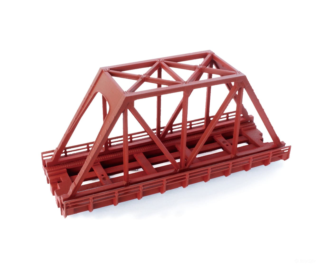 Rokuhan Z R088 Iron bridge (Red) 110mm Tunnels & Bridges