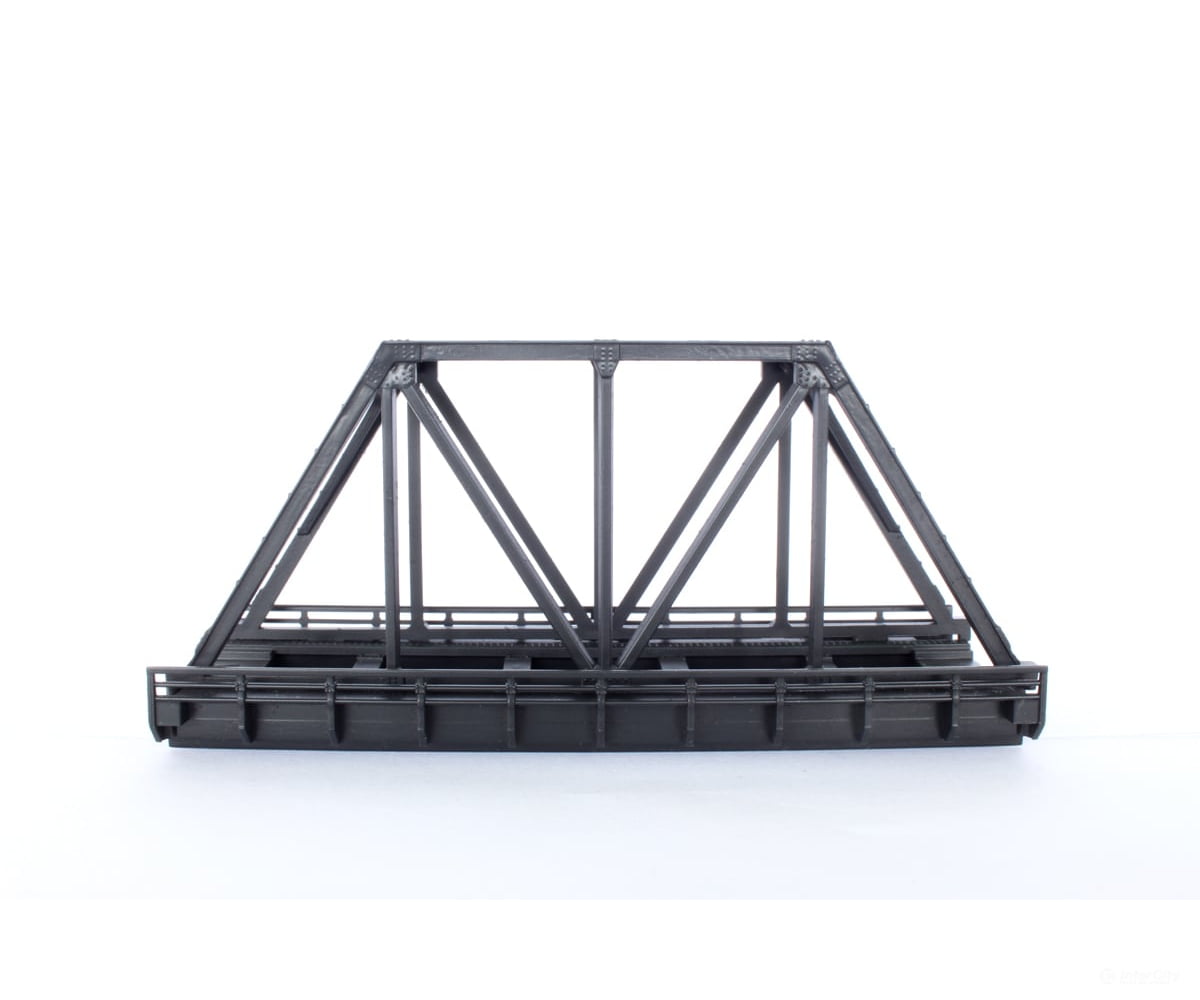 Rokuhan Z R090 Iron bridge (Dark Gray) 110mm Tunnels & Bridges