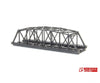 Rokuhan Z R094 Black double track iron bridge 220mm Tunnels & Bridges