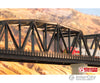 Rokuhan Z R094 Black double track iron bridge 220mm Tunnels & Bridges