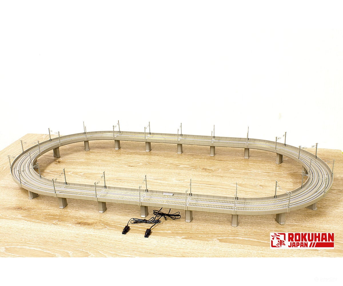 Rokuhan Z R095 Double Viaduct Set Track & Turnouts