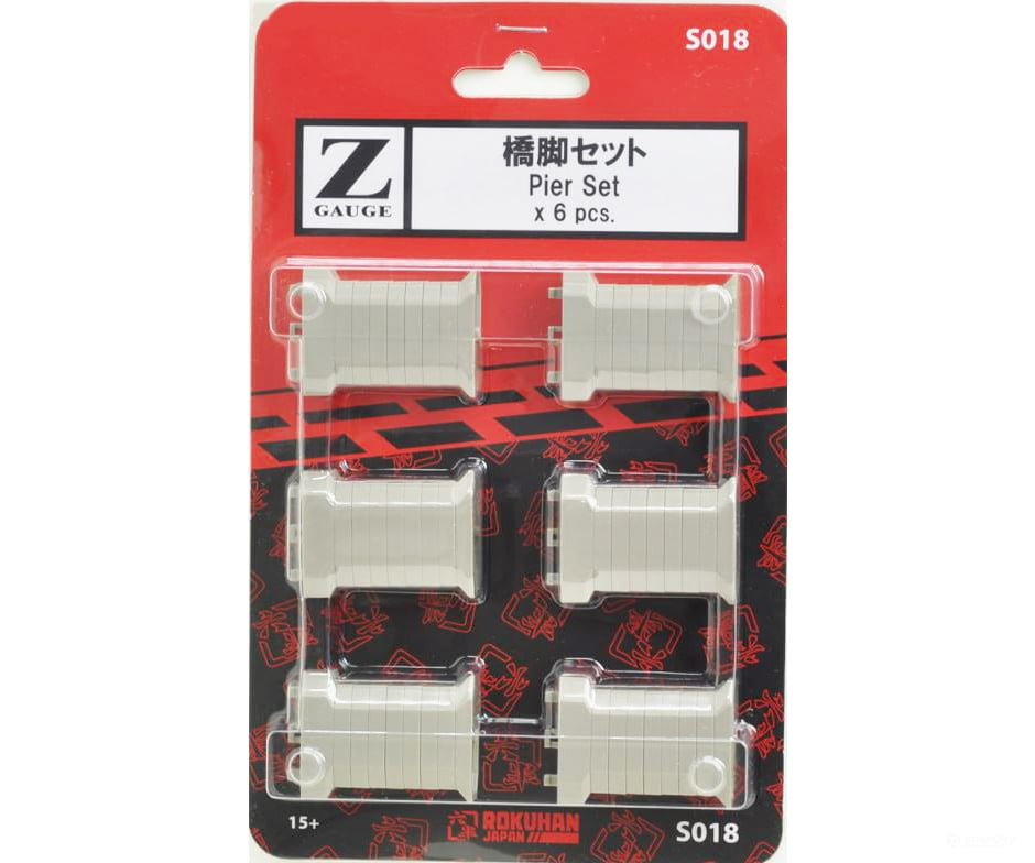 Rokuhan Z S018 Pier set Track Accessories