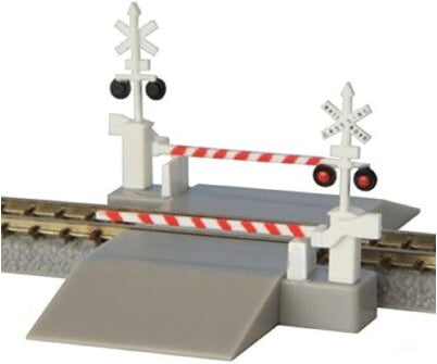 Rokuhan Z S045-2 Railroad Crossing Set (US Type) Track & Turnouts