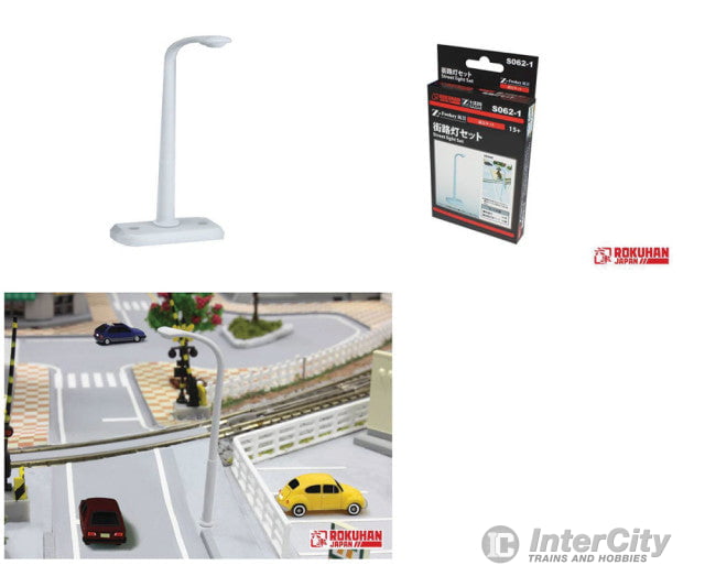 Rokuhan Z S062-1 Street Light Set Track & Turnouts