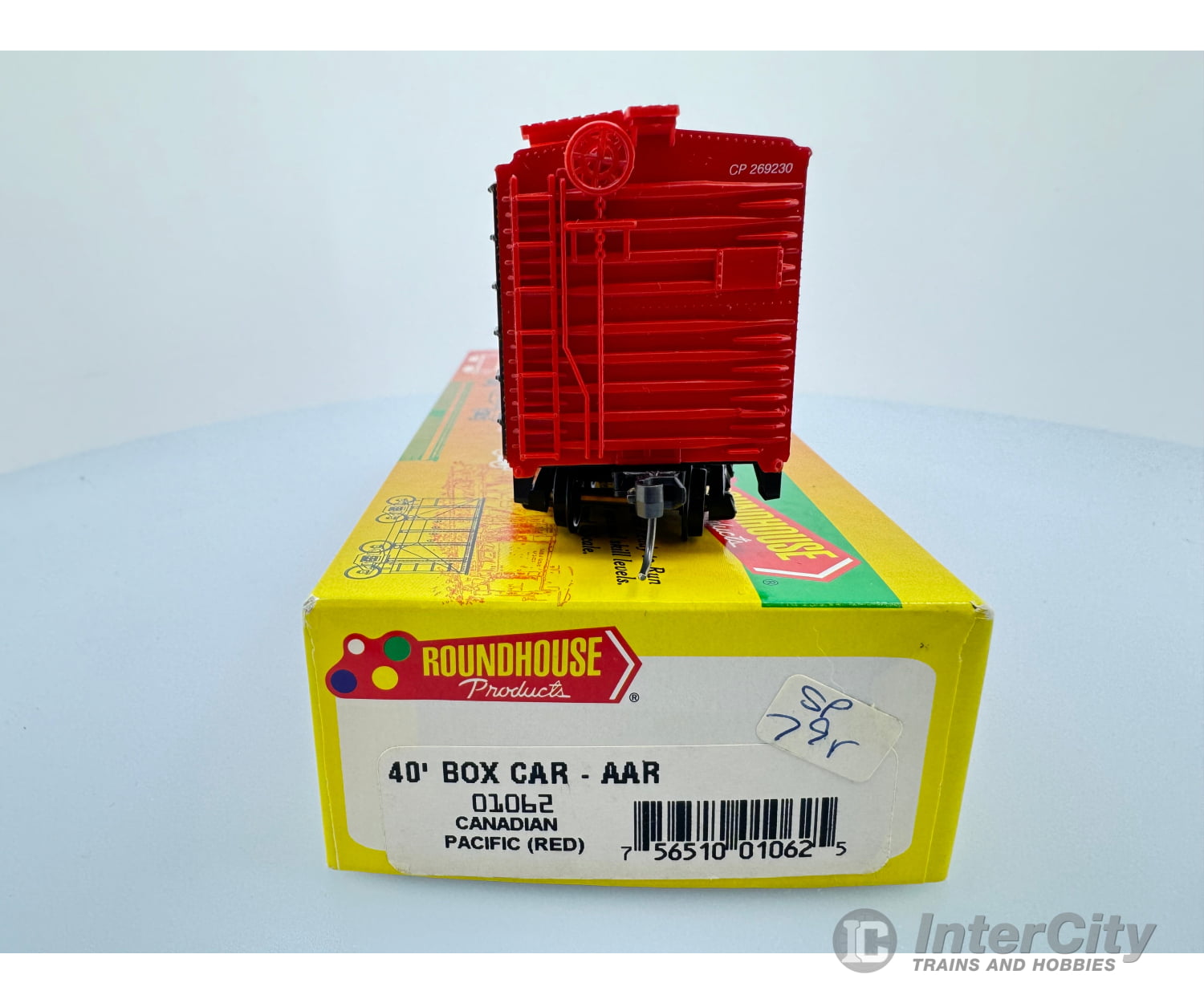 Roundhouse 01062 Ho 40’ Box Car Aar Canadian Pacific (Cp) 269230 Freight Cars