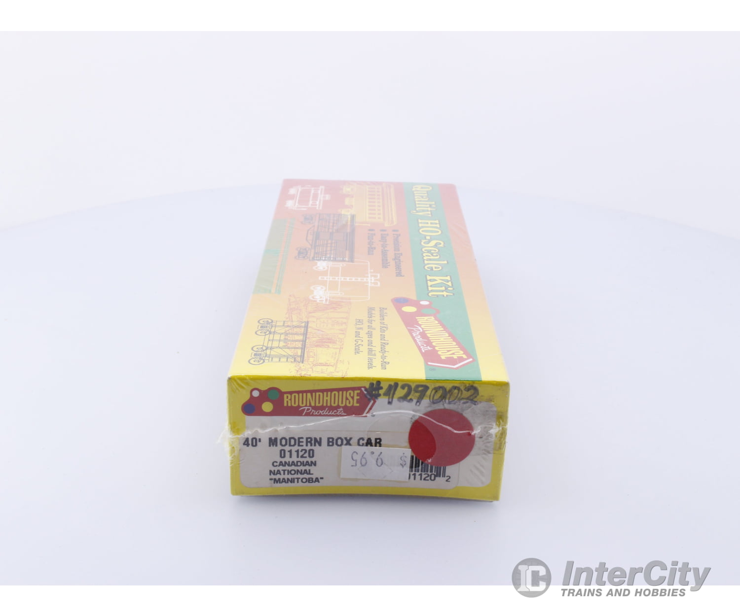 Roundhouse 01120 HO 40’ Modernized Box Car Canadian National (CN) 429002 Freight Cars