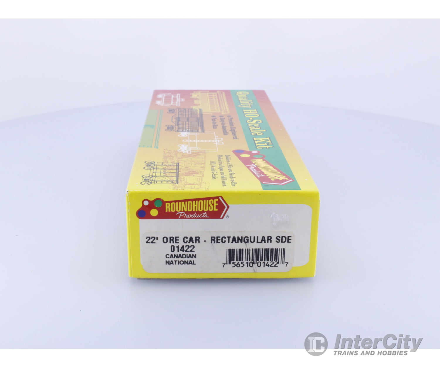 Roundhouse 01422 HO 22’ Ore Car Rectangular Side Canadian National (CN) 114141 Freight Cars