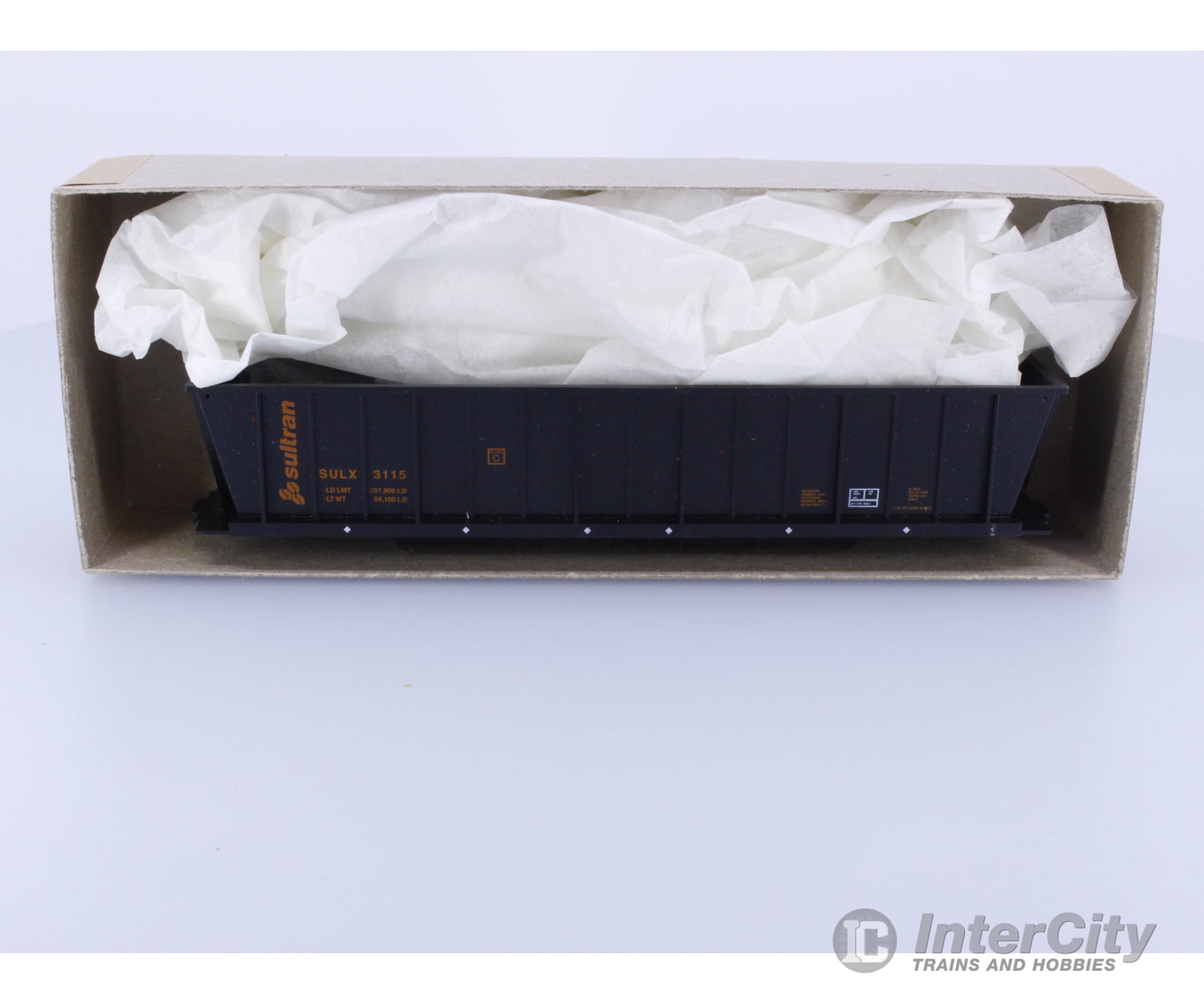 Roundhouse 1-204 HO Bathtub Gondola Sultran SULX 3115 Freight Cars